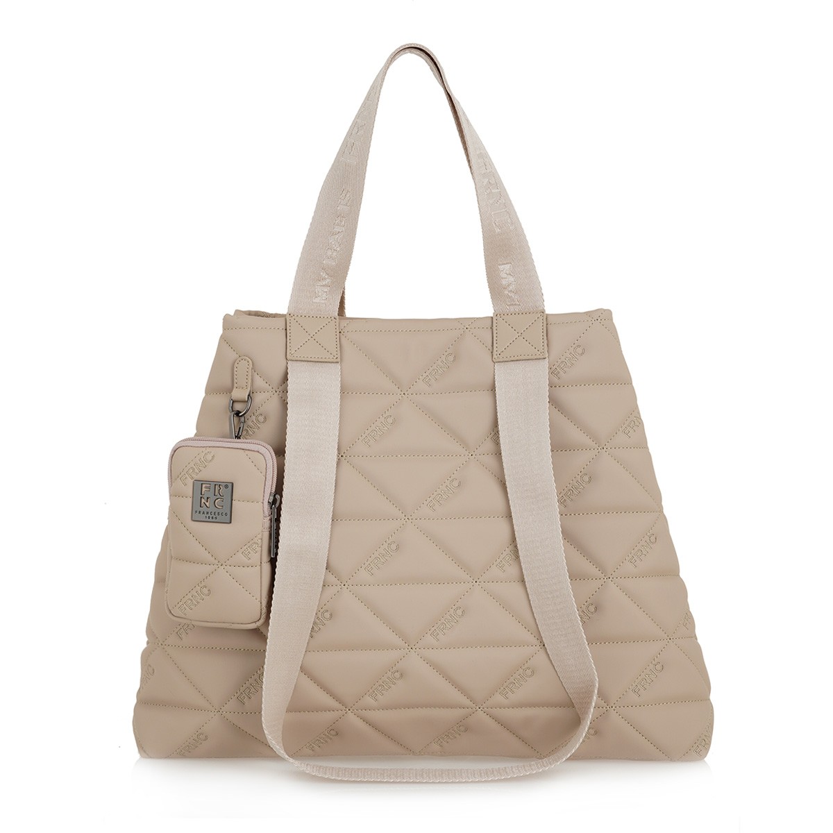 Women's Shoulder Bag FRNC 4142 BG Biege