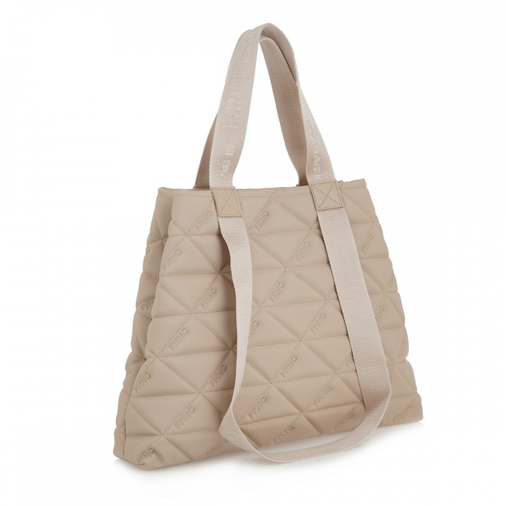 Women's Shoulder Bag FRNC 4142 BG Biege
