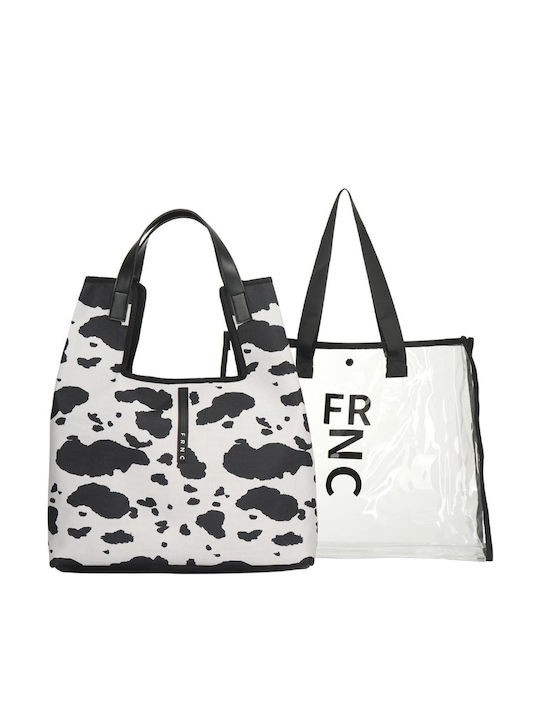 Women's Shoulder Bag FRNC 5207 BLK Black