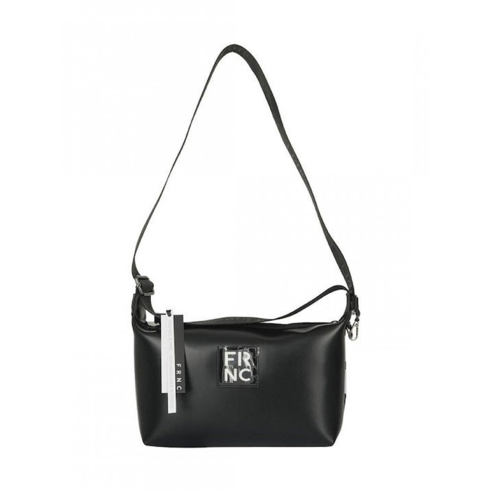 Γυναικεία Τσάντα Ομου FRNC 5212 BLK Μαύρη