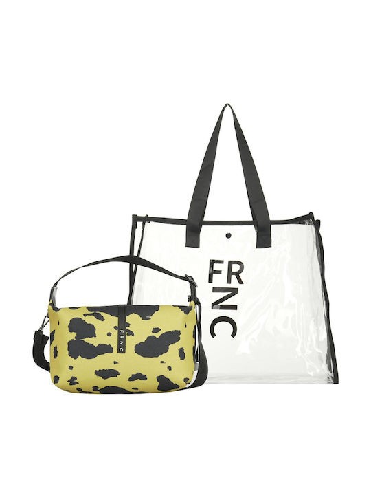 Women's Shoulder Bag FRNC 5212 YL Yellow