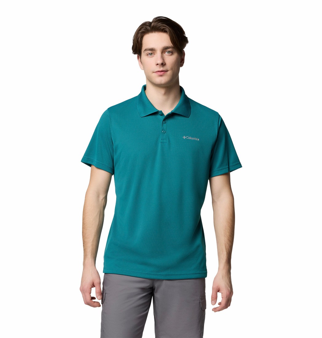Ανδρική Μπλούζα Columbia Utilizer Polo AM0126-364 Πετρόλ