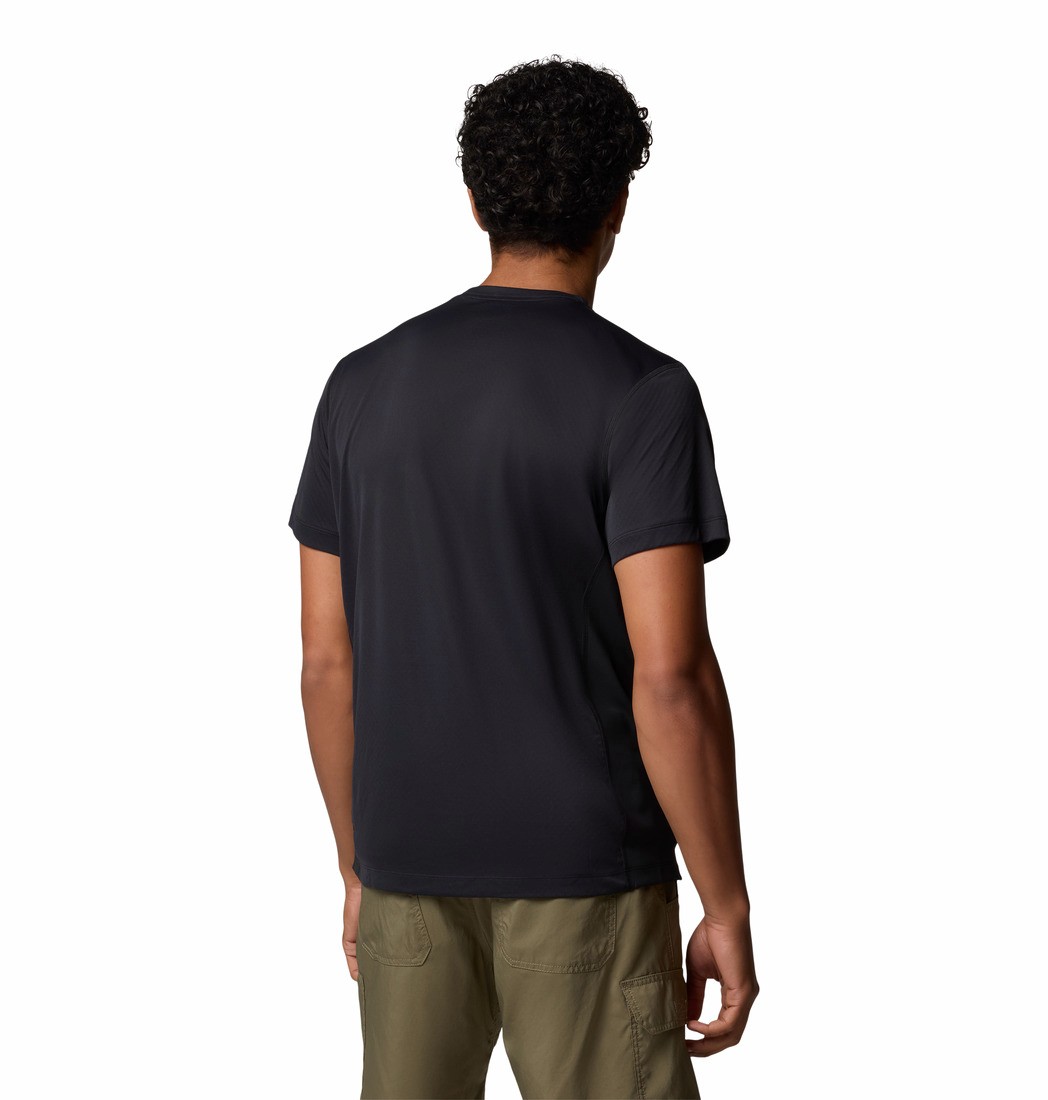 Ανδρική Μπλούζα Columbia Zero Rules™ Light SS Crew 2118501-010 Μαύρη
