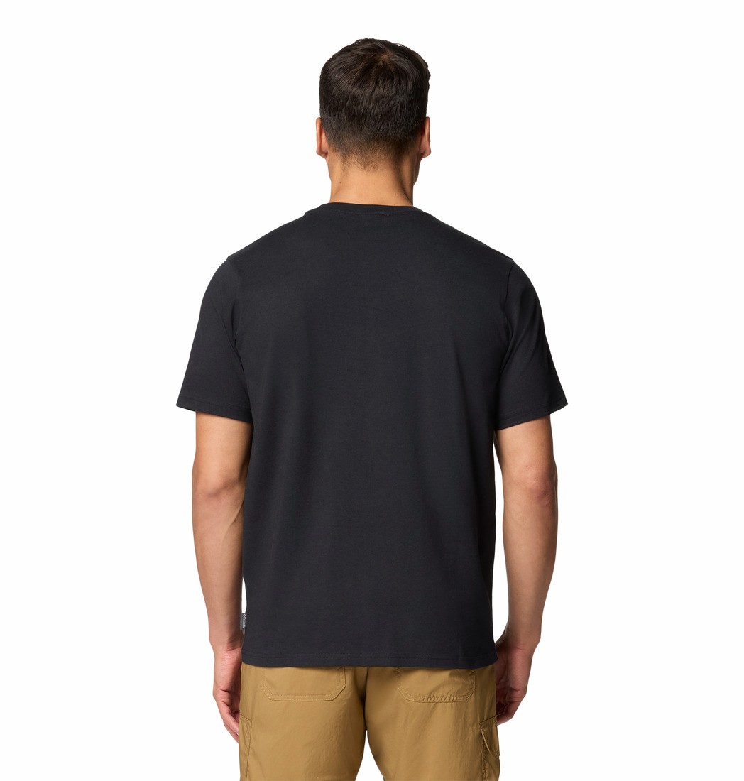 Men T-Shirt Columbia Explorers Canyon™ SS Tee 2036441-012 Black