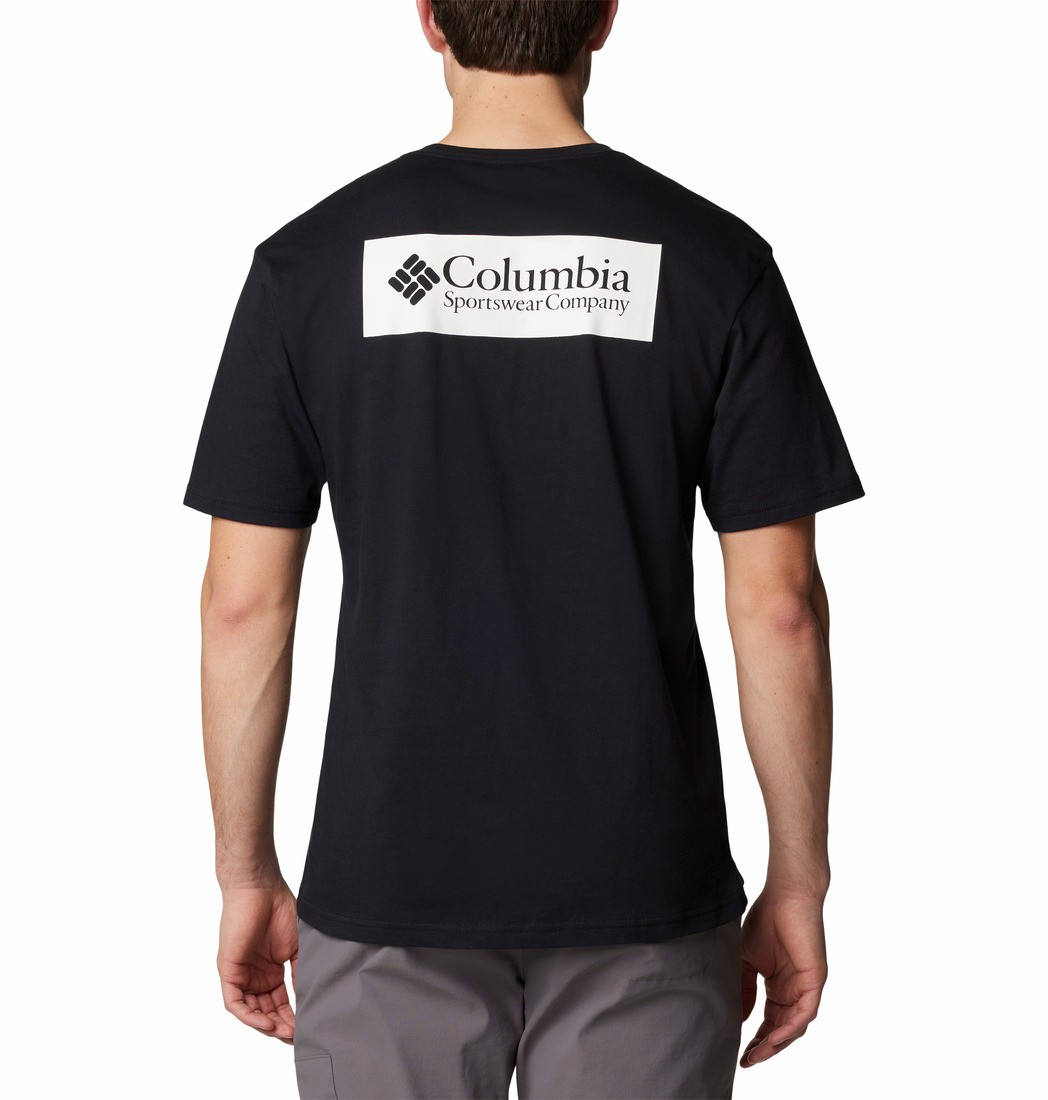 Men's Columbia North Cascades™ Short Sleeve Tee 1834041A-009 Black