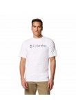 Ανδρική Μπλούζα Columbia CSC Basic Logo™ Short Sleeve Tee 1680053-015 Ασπρή