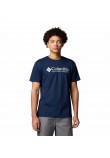 Ανδρική Μπλούζα Columbia CSC Basic Logo™ Short Sleeve Tee 1680053-462 Μπλε