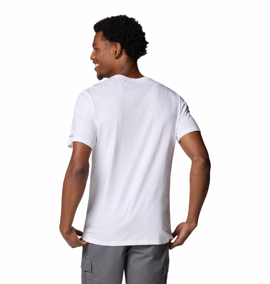 Men's Columbia Rapid Ridge™ Graphic Tee 1888813-114 White