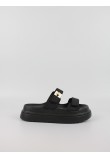 Women Flatform Steve Madden Bigschmona Jelly SM11003858-02002-001 Black
