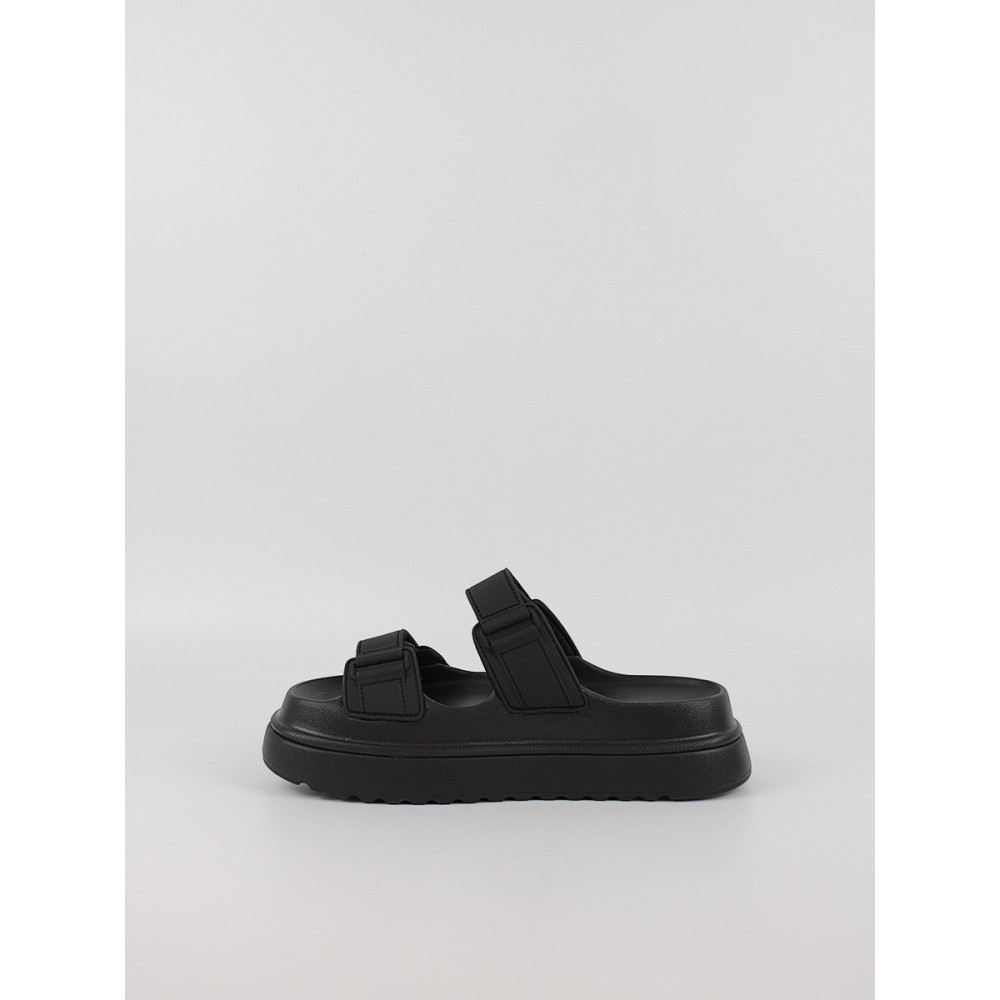 Γυναικεία Flatform Steve Madden Bigschmona Jelly SM11003858-02002-001 Μαύρη