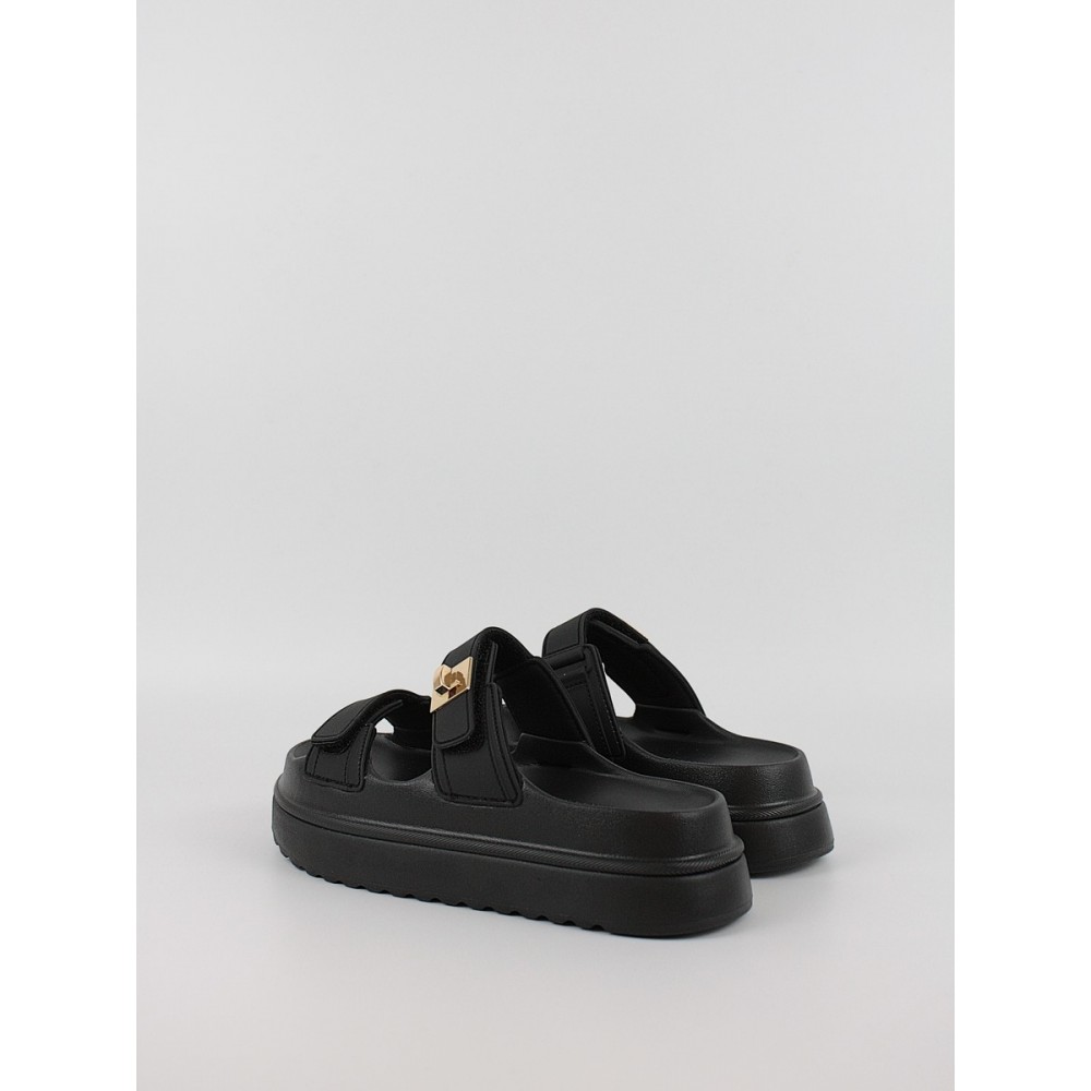 Γυναικεία Flatform Steve Madden Bigschmona Jelly SM11003858-02002-001 Μαύρη