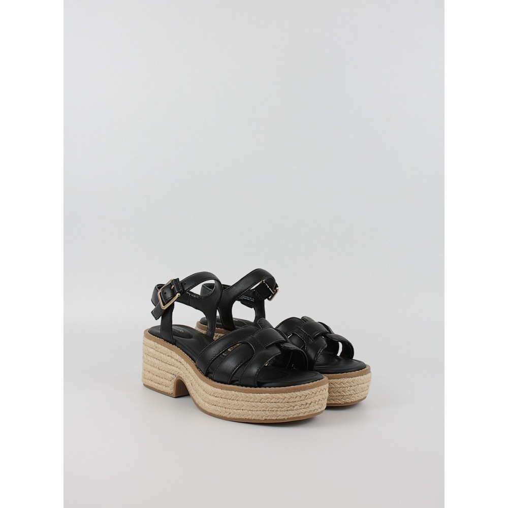 Γυναικεία Πλατφόρμα Clarks Coledale Strap 26181247 Μαύρη