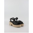 Γυναικεία Πλατφόρμα Clarks Coledale Strap 26181247 Μαύρη