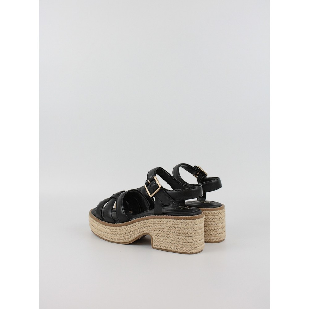 Γυναικεία Πλατφόρμα Clarks Coledale Strap 26181247 Μαύρη