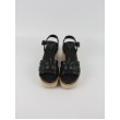 Γυναικεία Πλατφόρμα Clarks Coledale Strap 26181247 Μαύρη