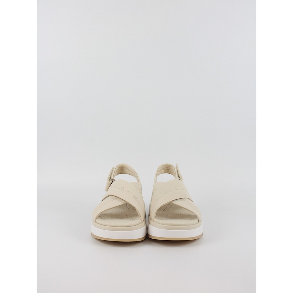 Γυναικεία Πλατφόρμα Clarks Tuscan Cross 26181470 Κρεμ