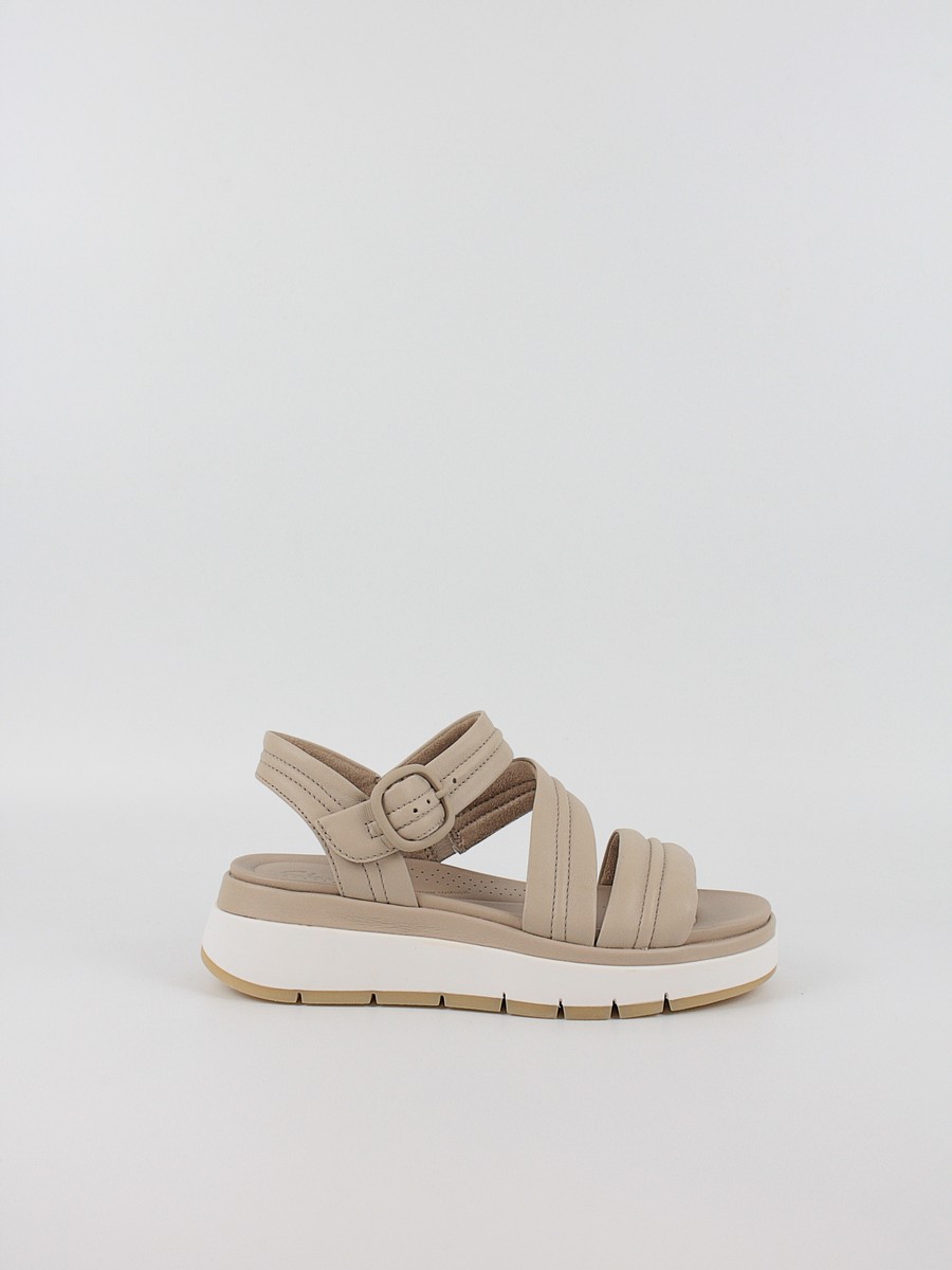 Γυναικεία Πλατφόρμα Clarks Tuscan Strap 26181475 Μπεζ