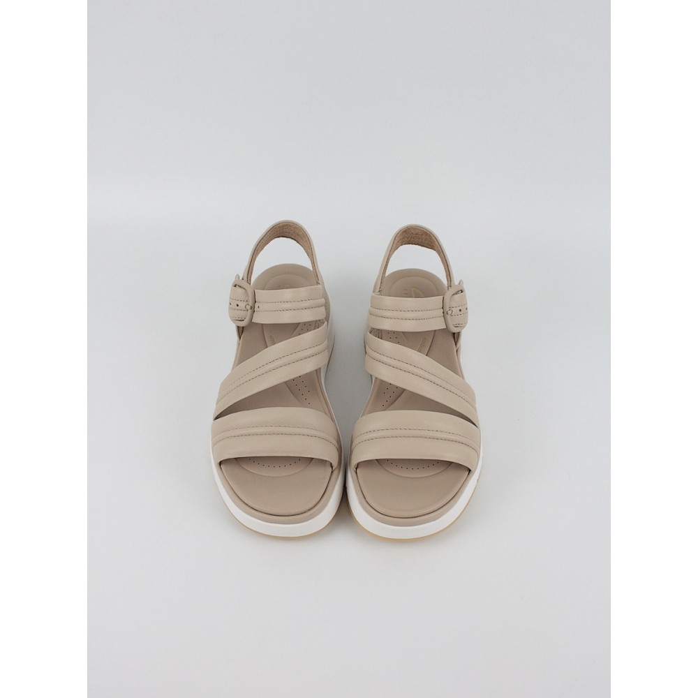 Γυναικεία Πλατφόρμα Clarks Tuscan Strap 26181475 Μπεζ