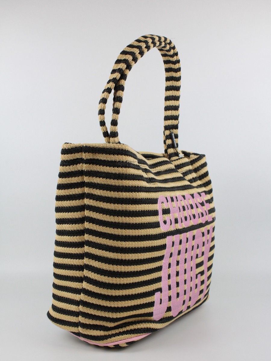 Women Bag Juicy Couture Nora Straw Large Shopping BEJNX8879WDPJP2