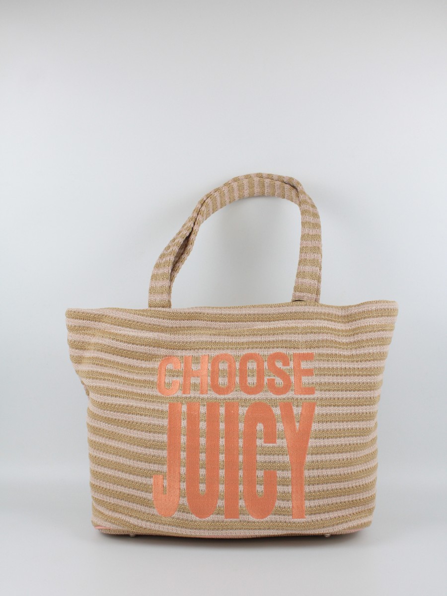 Women Bag Juicy Couture Nora Straw Large Shopping BEJNX8879WDPJP6