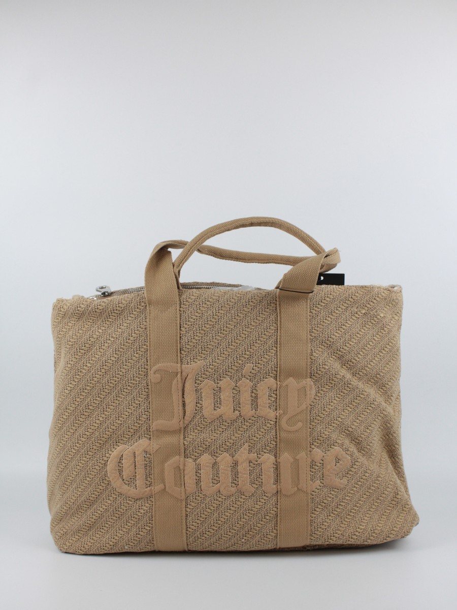 Women Bag Juicy Couture Daisy Cotton Woven Reversible Shop. BEJDA7759WPNJ64 Biege