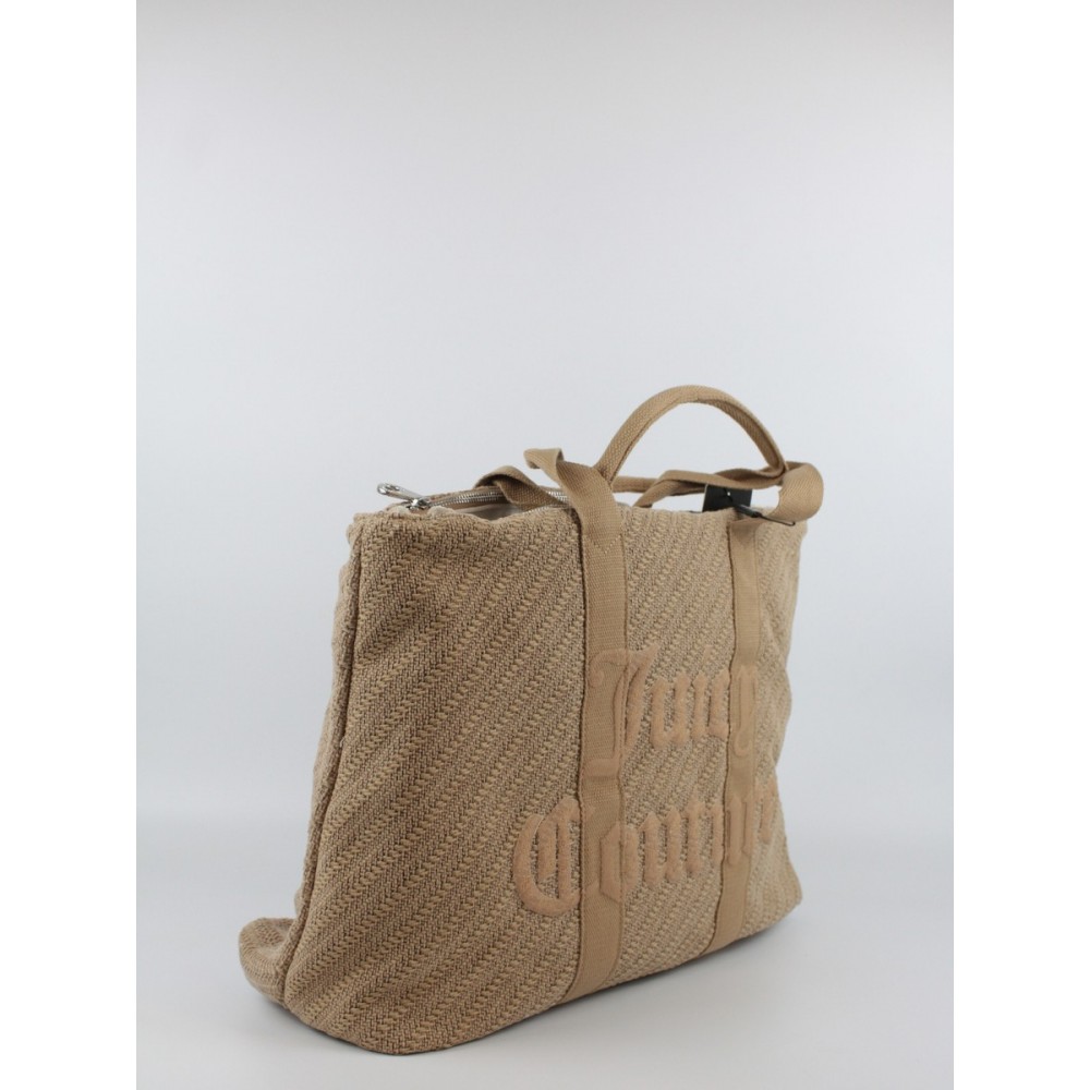 Γυναικεία Τσάντα Juicy Couture Daisy Cotton Woven Reversible Shop. BEJDA7759WPNJ64 Μπεζ 