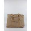Γυναικεία Τσάντα Juicy Couture Daisy Cotton Woven Reversible Shop. BEJDA7759WPNJ64 Μπεζ 