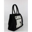 Γυναικεία Τσάντα Juicy Couture Iris Toweling Large Shopping BEJIR7814WPN000 Μαύρη
