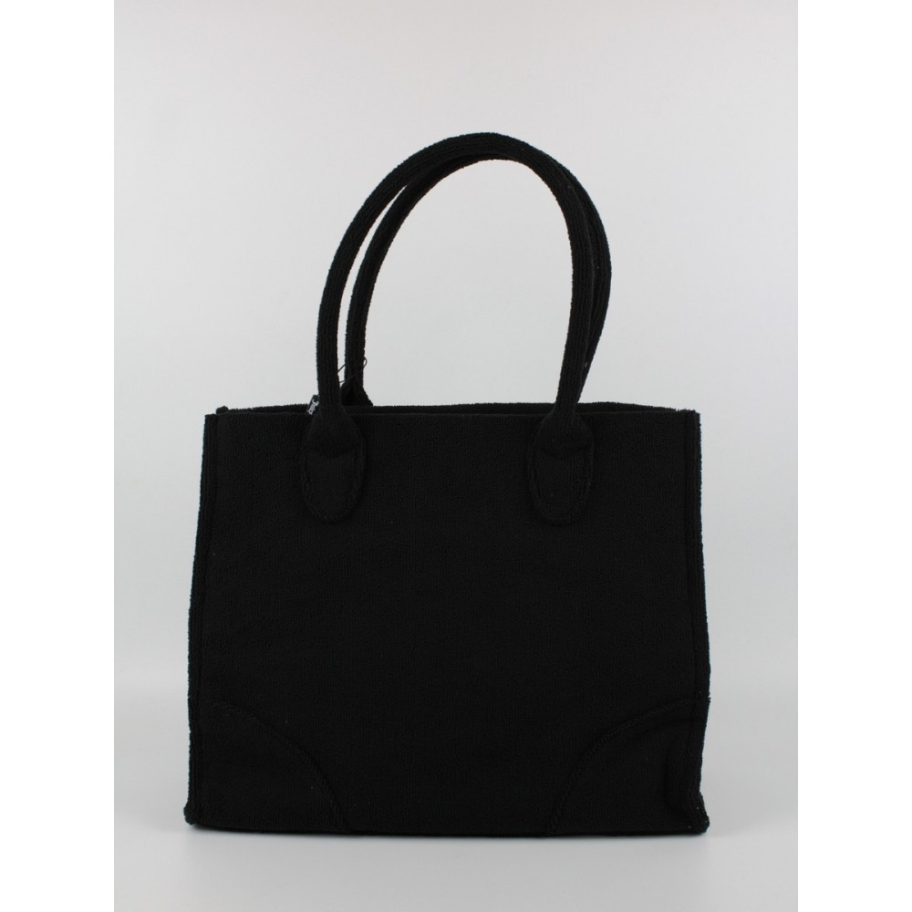 Γυναικεία Τσάντα Juicy Couture Iris Toweling Large Shopping BEJIR7814WPN000 Μαύρη