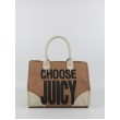 Γυναικεία Τσάντα Juicy Couture Iris Plastisol Bamped Med Shopping BEJIR7830WCONC1 Μπεζ