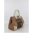 Γυναικεία Τσάντα Juicy Couture Iris Plastisol Bamped Med Shopping BEJIR7830WCONC1 Μπεζ