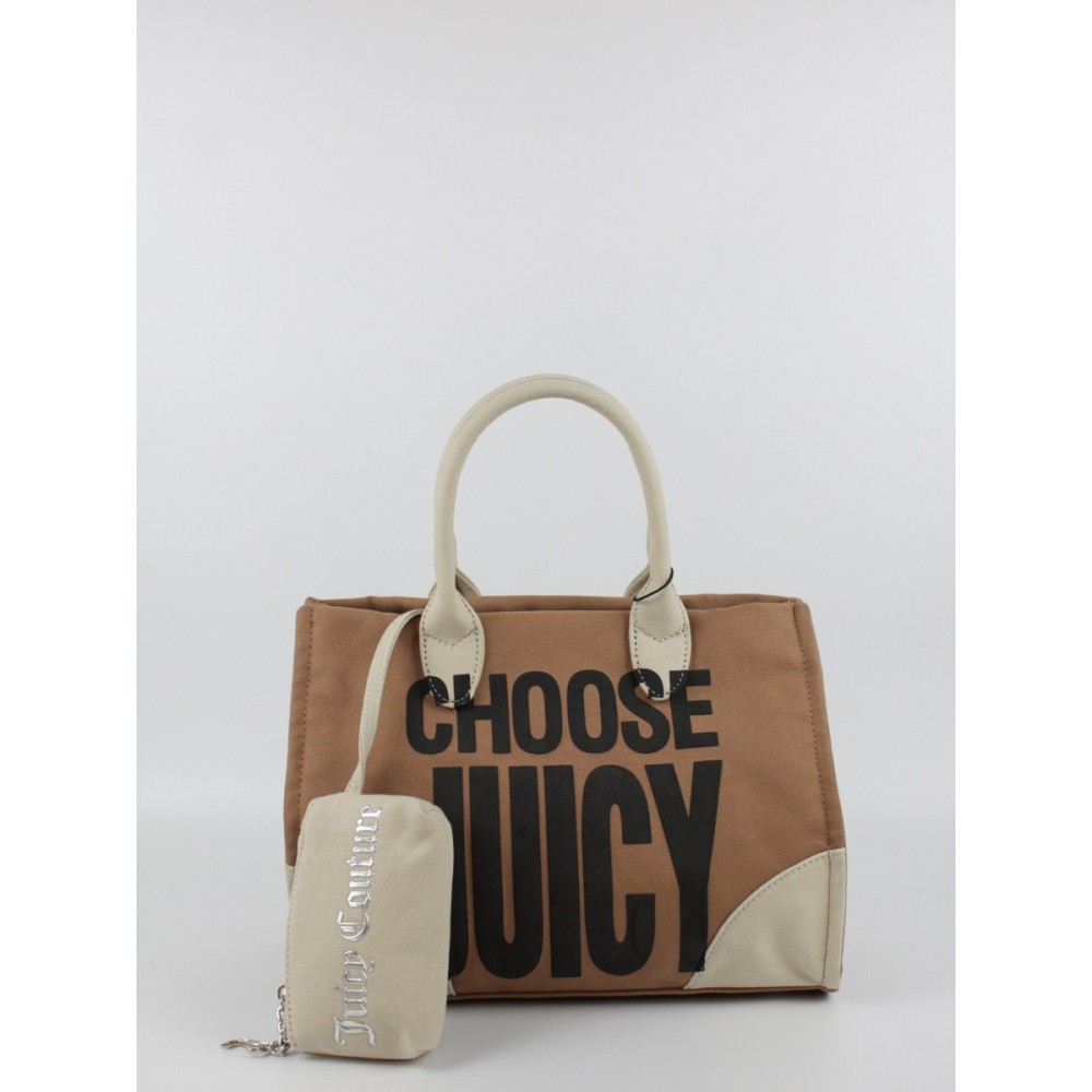 Γυναικεία Τσάντα Juicy Couture Iris Plastisol Bamped Med Shopping BEJIR7830WCONC1 Μπεζ
