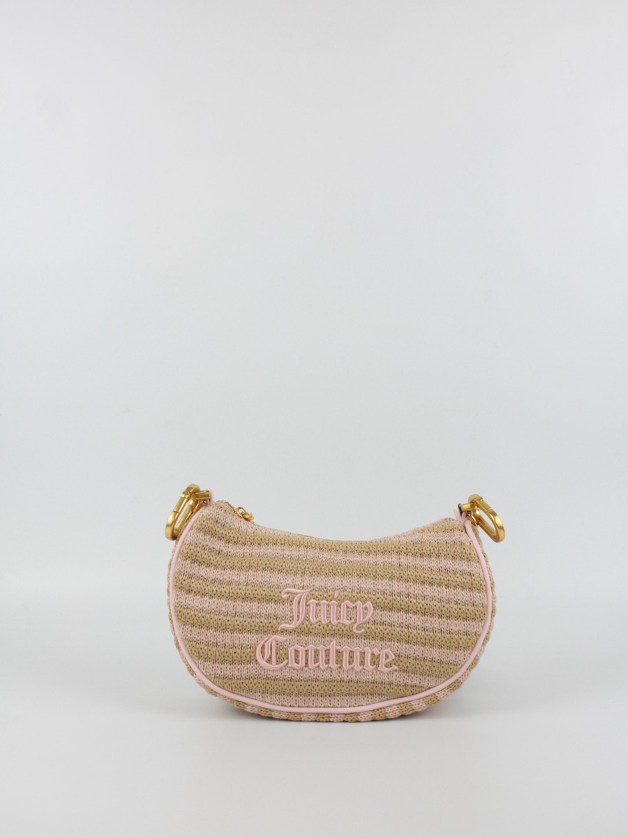 Women Bag Juicy Couture Blossom Straw Small Hobo BEJL57835W1PCN2 Biege