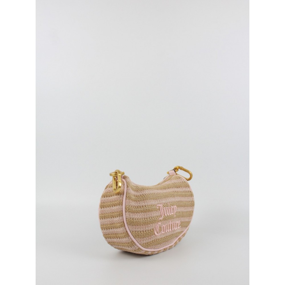 Γυναικεία Τσάντα Juicy Couture Blossom Straw Small Hobo BEJL57835W1PCN2 Μπεζ