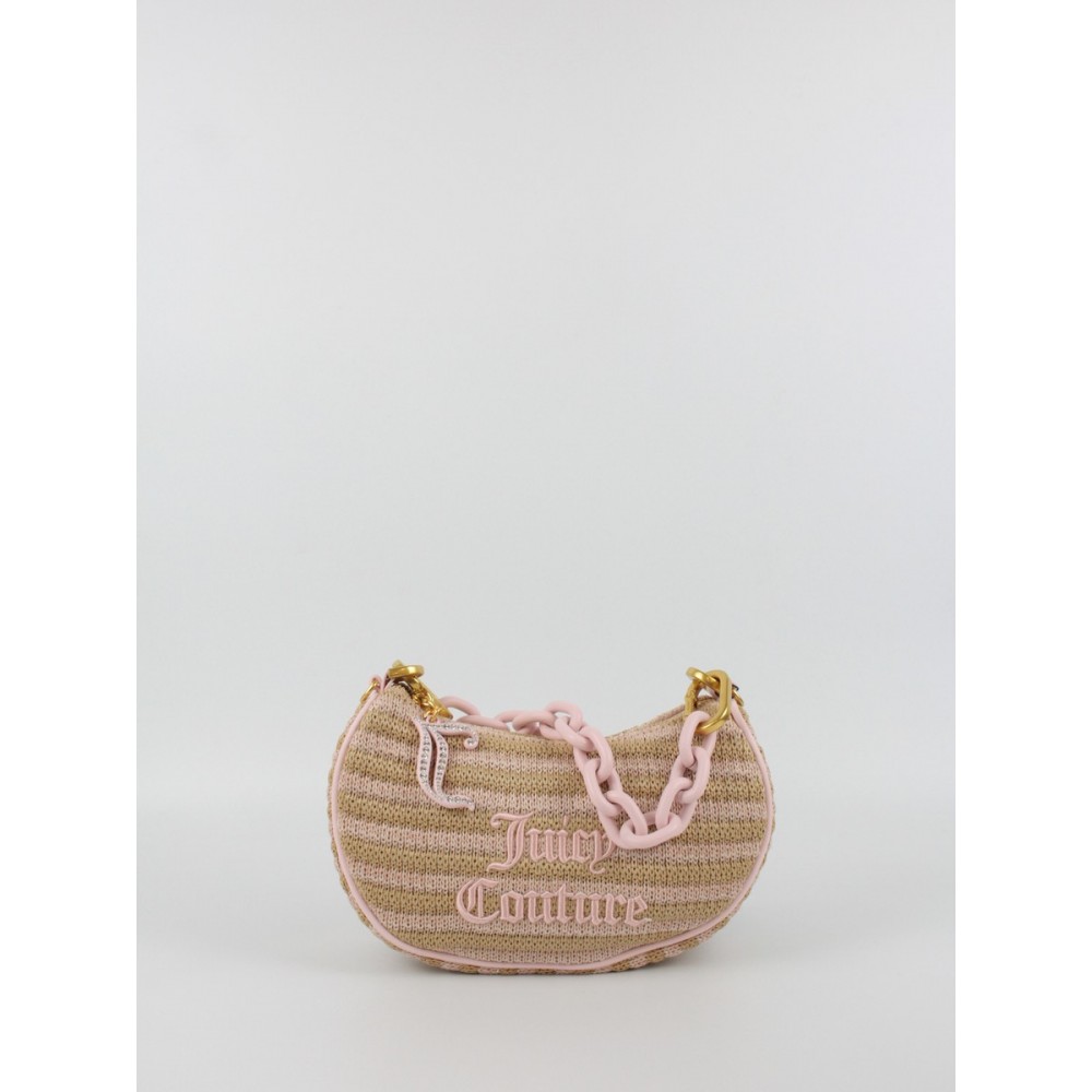 Γυναικεία Τσάντα Juicy Couture Blossom Straw Small Hobo BEJL57835W1PCN2 Μπεζ