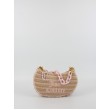 Γυναικεία Τσάντα Juicy Couture Blossom Straw Small Hobo BEJL57835W1PCN2 Μπεζ