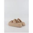 Women Flatform Steve Madden Bigschmona Jelly SM11003858-02002-166 Biege