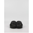 Women Slider Juicy Couture JCFSYL128006-101 Breanna Stacked Sliders  Black