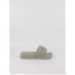 Women Slider Juicy Couture JCFSYL128006-509 Breanna Stacked Sliders Grey