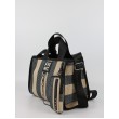 Women's Shoulder Bag FRNC 5304 BLK Black