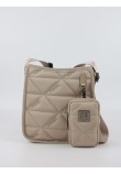 Women's Shoulder Bag FRNC 4128 BG Biege