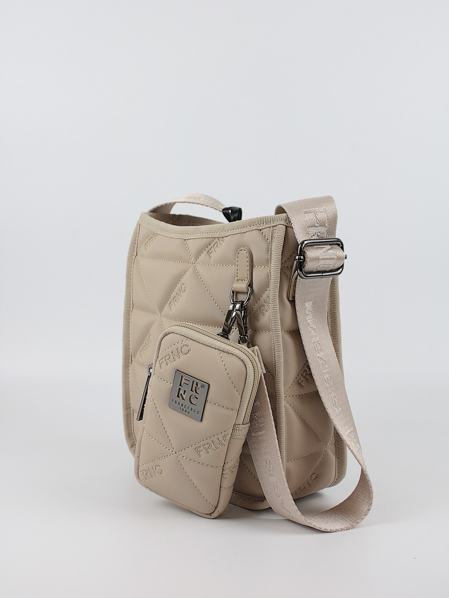 Women's Shoulder Bag FRNC 4128 BG Biege