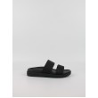 Γυναικεία Σαγιονάρα Calvin KLein Flat Slide Jacquard HW0HW02486-BEH Μαύρο