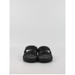 Γυναικεία Σαγιονάρα Calvin KLein Flat Slide Jacquard HW0HW02486-BEH Μαύρο