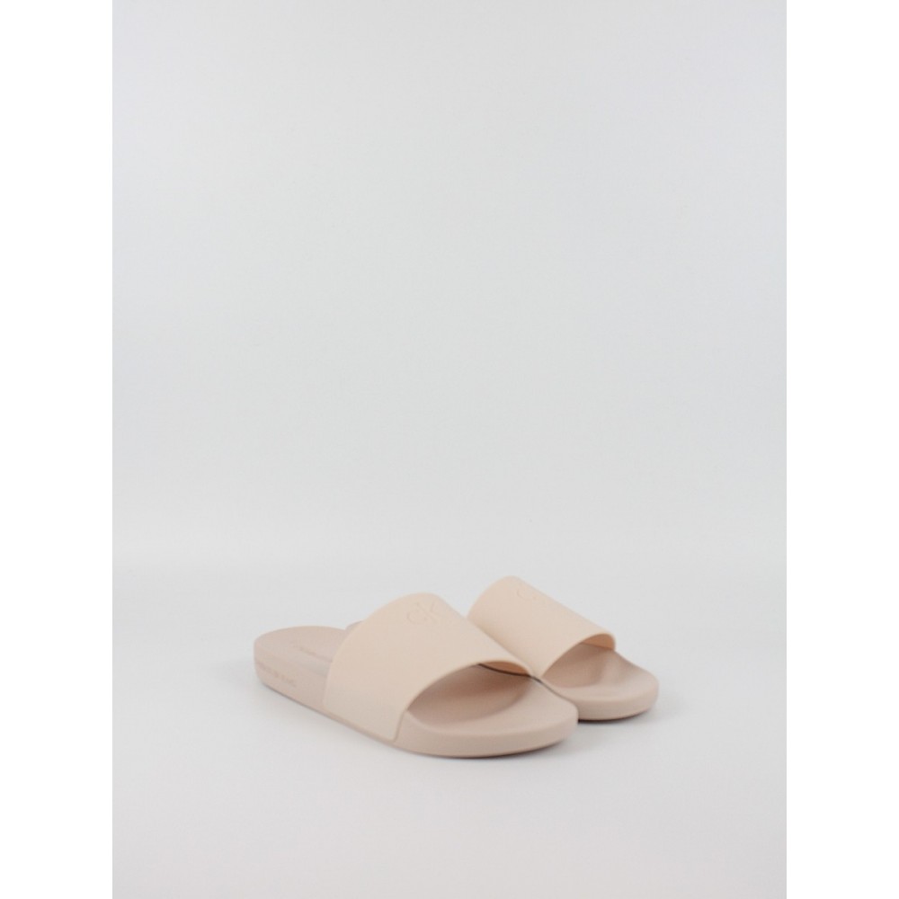 Γυναικεία Σαγιονάρα Calvin KLein Slide Monogram Tpu YW0YW01715-VIC Ροζ Γυναικεία Σαγιονάρα Calvin KLein Slide Monogram Tpu YW0YW01715-VIC Ροζ