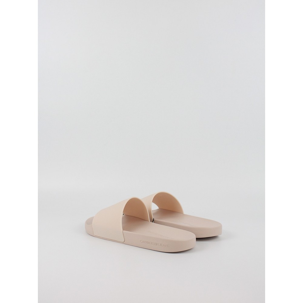 Γυναικεία Σαγιονάρα Calvin KLein Slide Monogram Tpu YW0YW01715-VIC Ροζ Γυναικεία Σαγιονάρα Calvin KLein Slide Monogram Tpu YW0YW01715-VIC Ροζ
