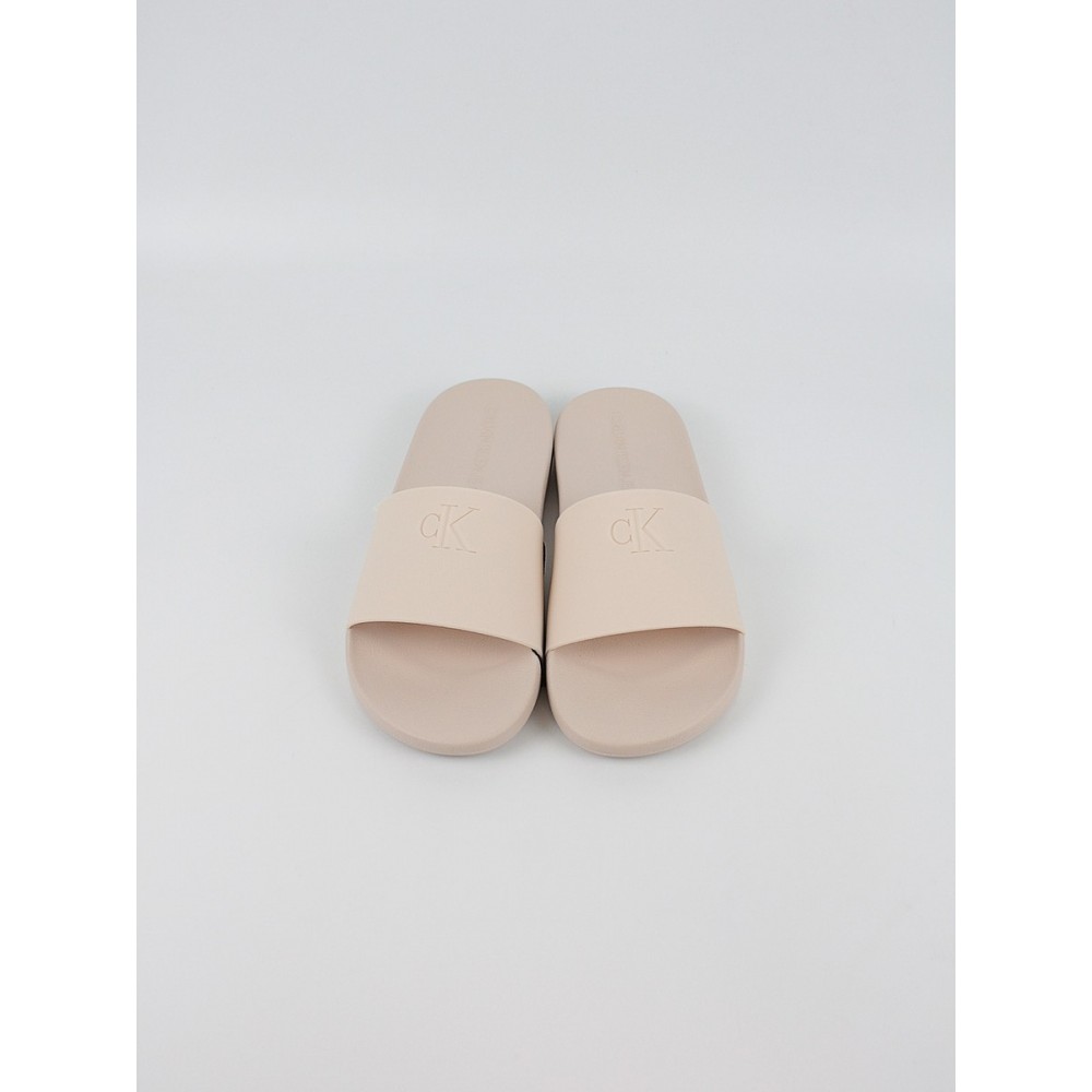 Γυναικεία Σαγιονάρα Calvin KLein Slide Monogram Tpu YW0YW01715-VIC Ροζ Γυναικεία Σαγιονάρα Calvin KLein Slide Monogram Tpu YW0YW01715-VIC Ροζ