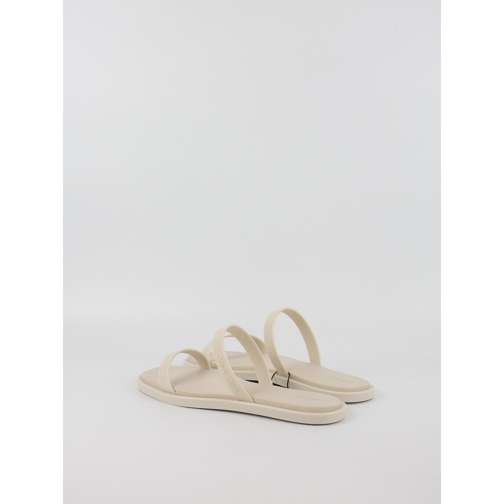 Women's Pool Slide Calvin KLein Double Bar Slide - Jelly HW0HW02417-AEO Turtle Dove Women's Pool Slide Calvin KLein Double Bar Slide - Jelly HW0HW02417-AEO Turtle Dove