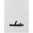 Women's Pool Slide Calvin KLein Double Bar Slide - Jelly HW0HW02417-BEH Black