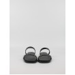 Women's Pool Slide Calvin KLein Double Bar Slide - Jelly HW0HW02417-BEH Black
